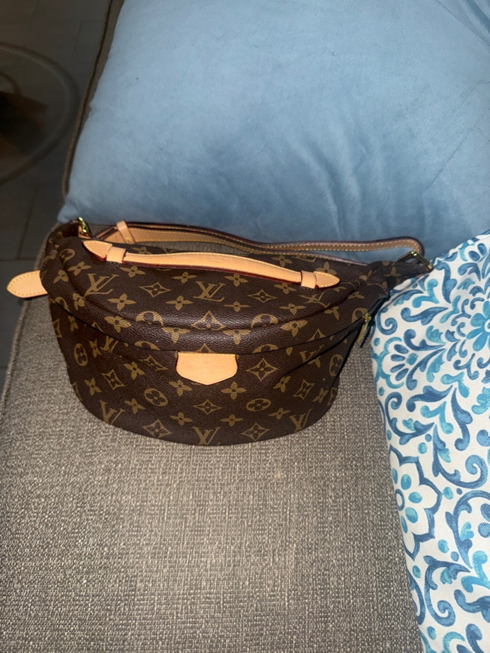 Monogram Bumbag with Vachetta Trim